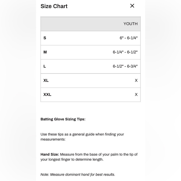 Marucci Youth Blacksmith Full-Wrap Baseball Batting Gloves NEW - Picture 10 of 10